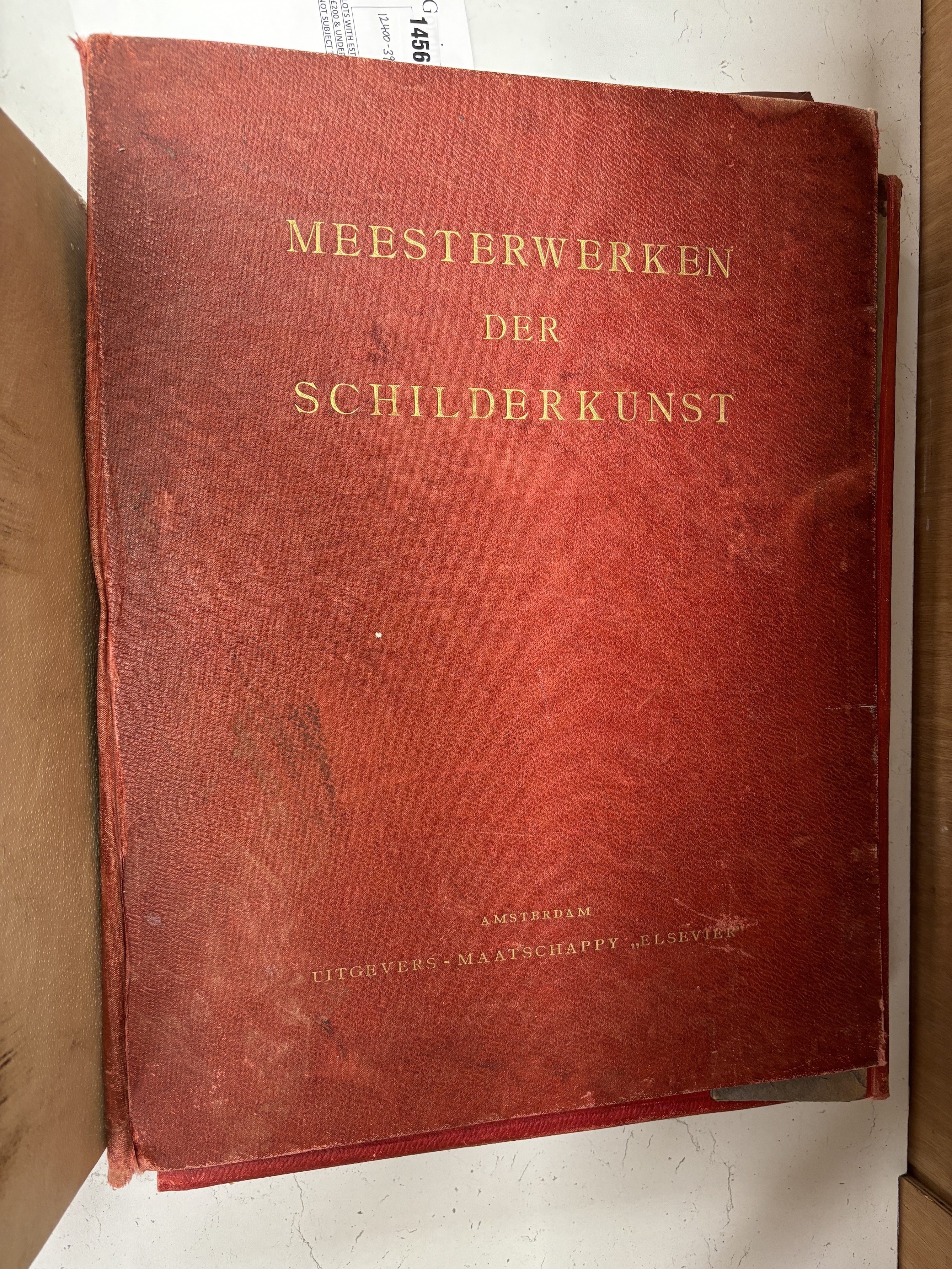 Five books - Conway, Sir Martin and Hofstede de Groot, Dr. C. Meesterwerken der Schilderkunst....63 (ex.72) loose photogravure plates with descriptive sheet to each, in 24 printed wrappers contained in a gilt-lettered cl